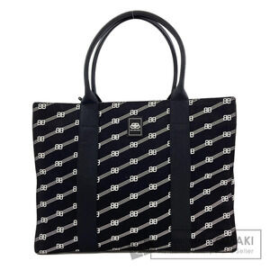 Balenciaga Monogram Tote Bag Canvas